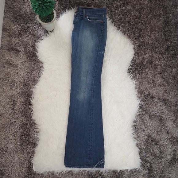 4/$25🎉 Lucky Brand | Medium Wash Dungarees - Picture 3 of 6